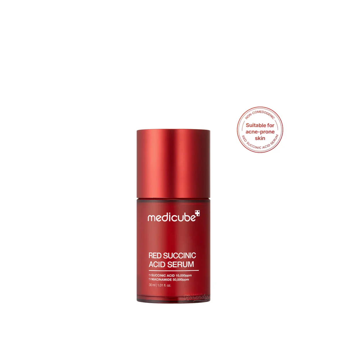 Medicube - Red Succinic Acid Serum (Akne ve Leke Karşıtı Parlatıcı Süksinik Asit Serumu) 30ml
