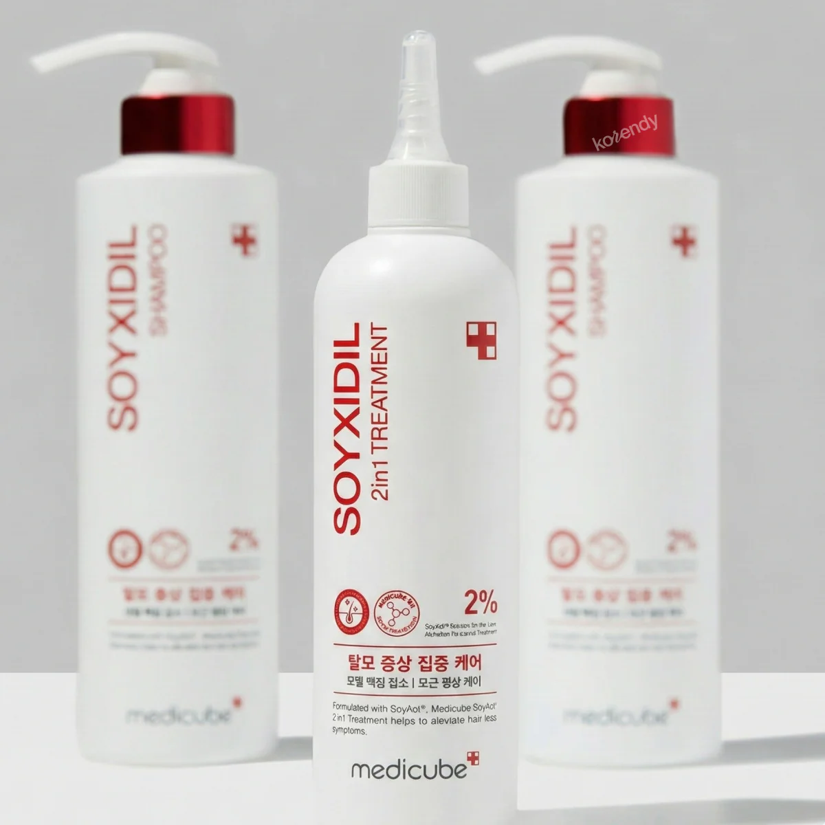 Medicube - Soyxidil 2in1 Treatment (Saç Dökülmesi Önleyici Besleyici Soya Aktifleri ve Protein İçeren 2'si 1 Arada Bakım Kürü) 350g - Image 3