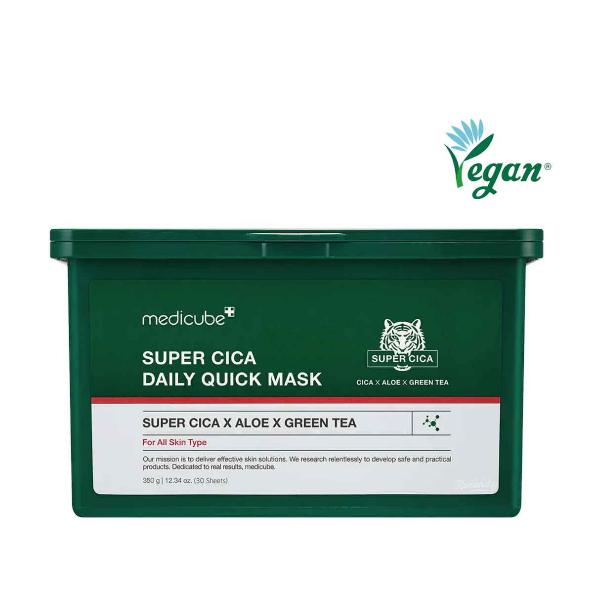 Medicube - Super Cica Daily Quick Mask (30lu) (Besleyici ve Stres Karşıtı Günlük Cica Maskesi) 350gr - Image 2