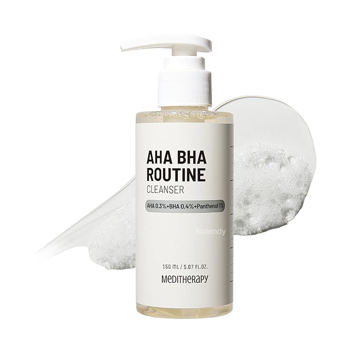 Meditherapy - AHA BHA Routine Cleanser (Bariyer Destekleyici Arındırıcı AHA/BHA ve D-Panthenol İçeren Jel Temizleyici) 150ml (%15-%30 Lansman İndirimi)