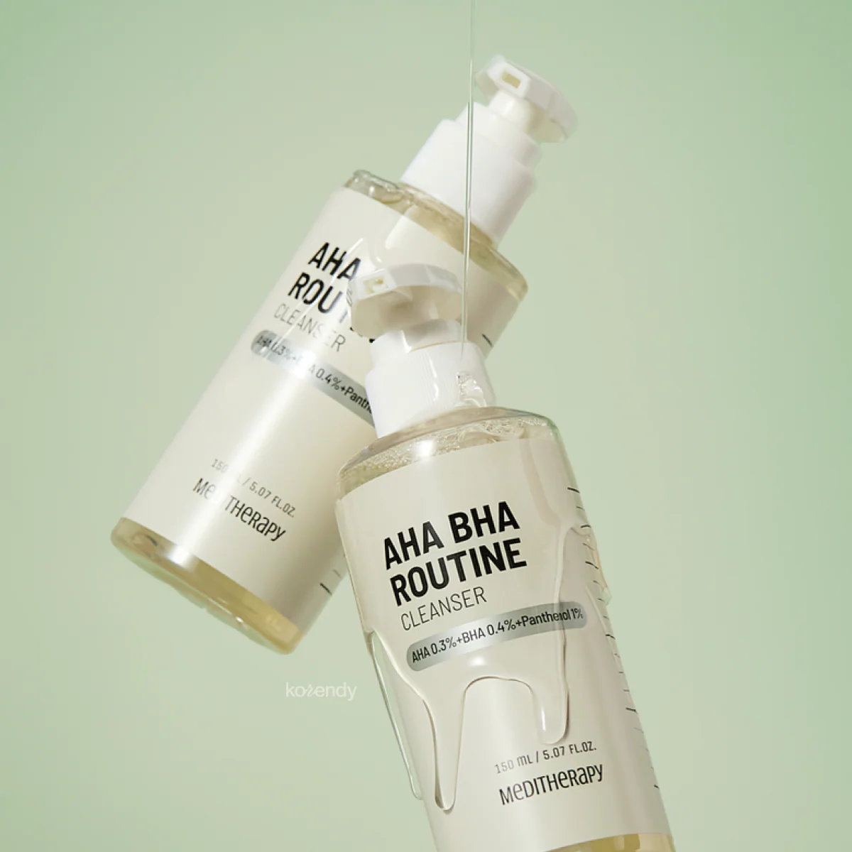 Meditherapy - AHA BHA Routine Cleanser (Bariyer Destekleyici Arındırıcı AHA/BHA ve D-Panthenol İçeren Jel Temizleyici) 150ml (%15-%30 Lansman İndirimi) - Image 2