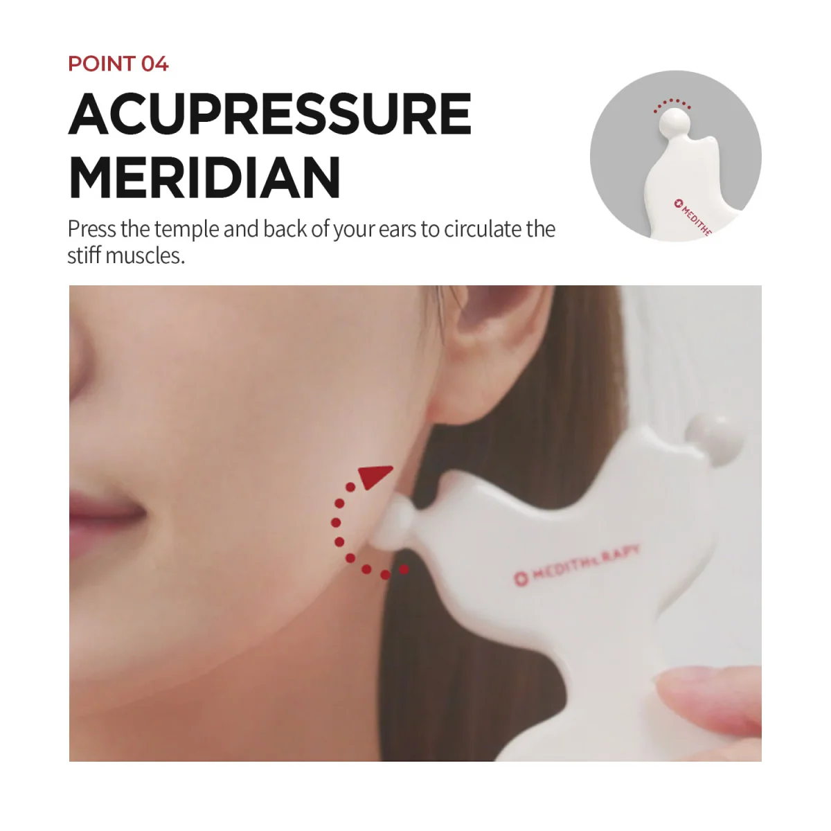 Meditherapy - Lif-Me Gua Sha (Yüz Hatlarını Belirgin Tutan ve Elastikiyeti Koruyan %100 Seramik Gua Sha) - Image 6