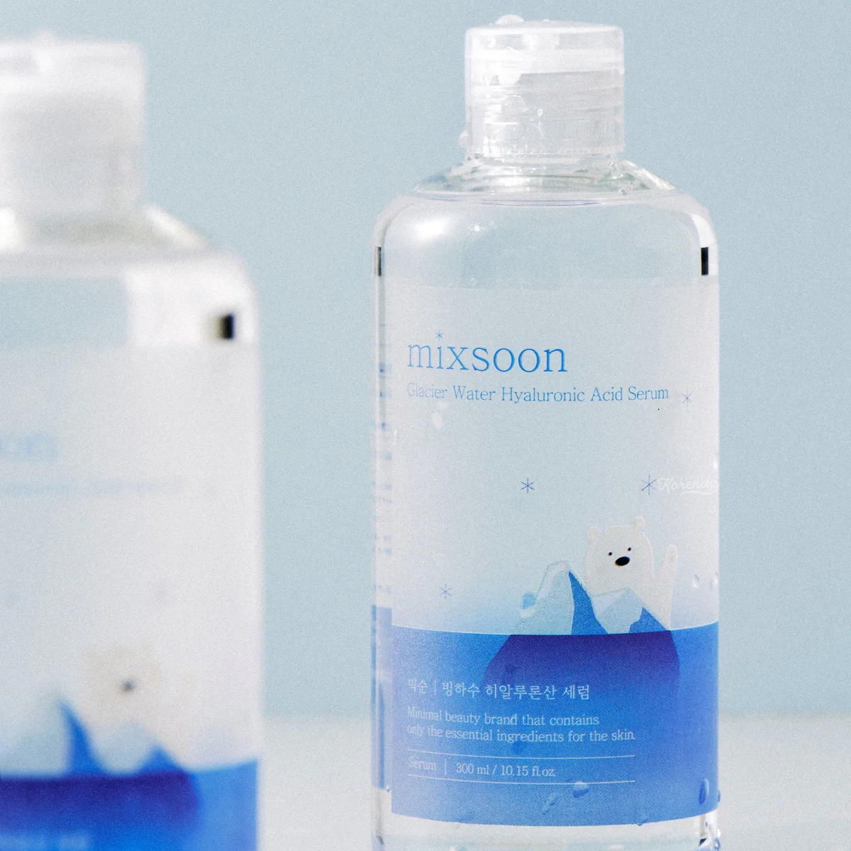 mixsoon - Glacier Water Hyaluronic Acid Serum (Yağlandırmadan Nemlendiren Buzul Suyu Serumu) 300ml - Image 2
