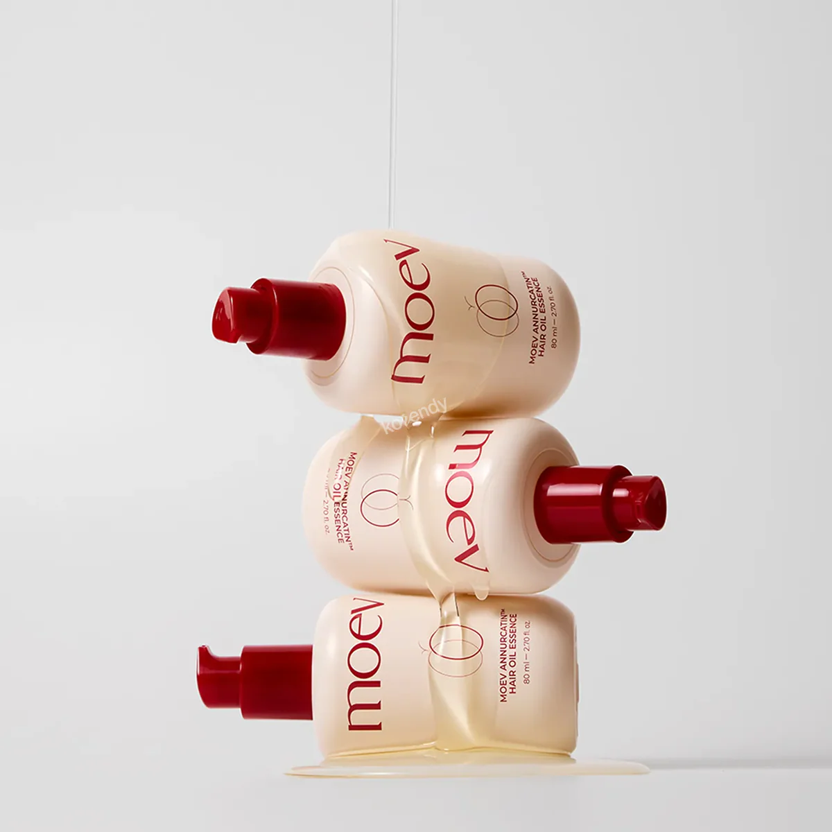 Moev - Annurcatin Hair Oil Essence (Isı Koruyucu ve Elektriklenme Önleyici Annurcatin™ & 9 Değerli Yağ Kompleksli Saç Bakım Özü) 80ml - Image 2