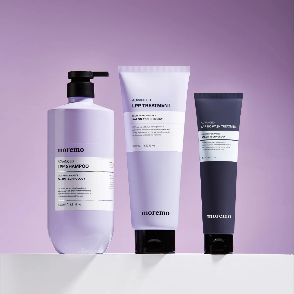 Moremo - Advanced LPP Shampoo (Çok Yıpranmış Saçlara Yoğunlaştırılmış Klinik Salon Şampuanı) 490ml - Image 3