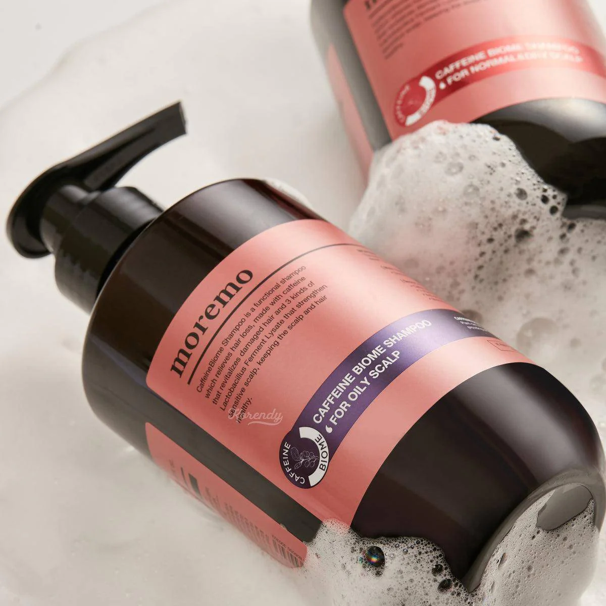 Moremo - Caffeine Biome Shampoo OILY (Kafeinli Probiyotikli Şampuan) 500ml - Image 4