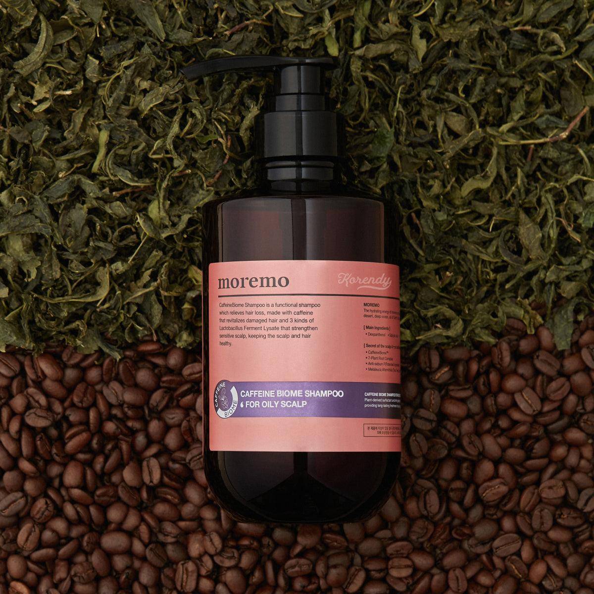 Moremo - Caffeine Biome Shampoo OILY (Kafeinli Probiyotikli Şampuan) 500ml - Image 5