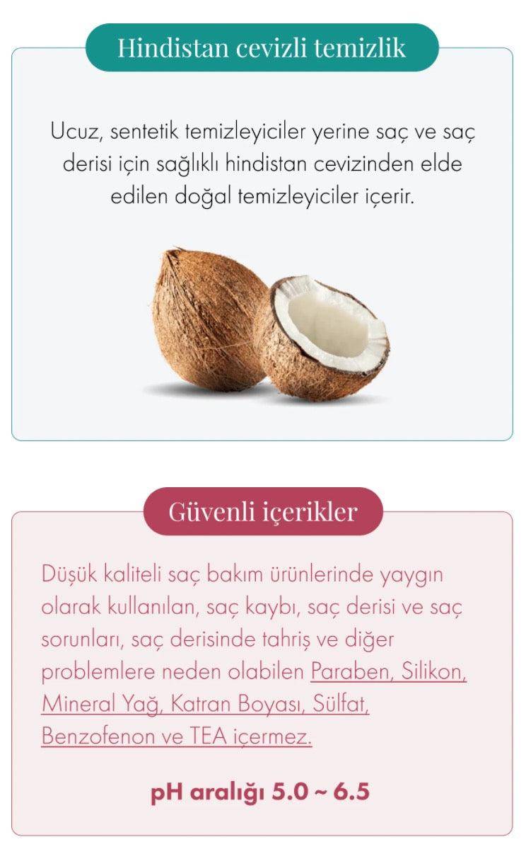 Moremo - Repair Shampoo (Onarıcı Nemlendirici Sülfatsız Proteinli Saç Şampuanı) 300ml - Image 3