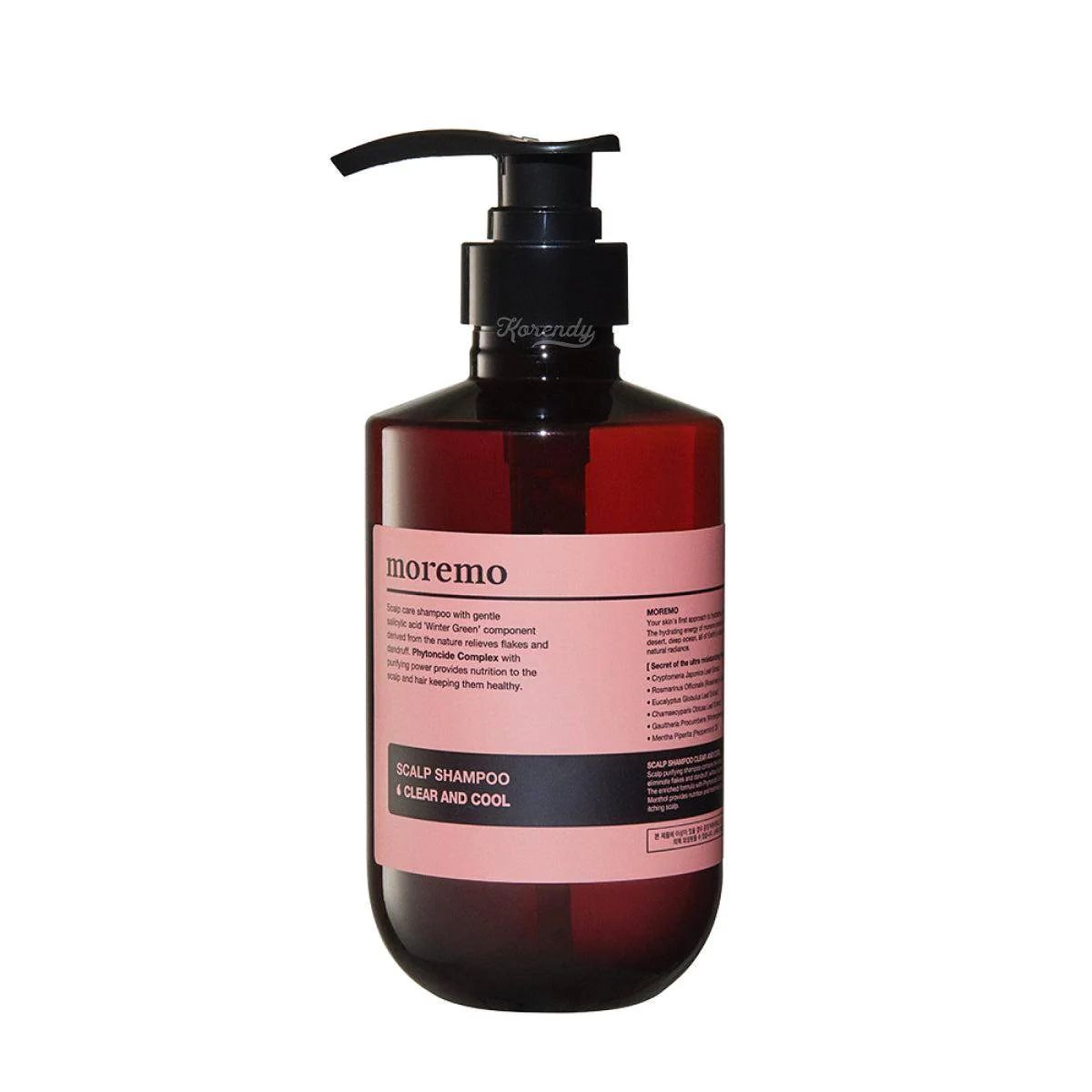 Moremo - Scalp Shampoo (Saç Derisi İçin Besleyici Mentollü Şampuan) 500ml