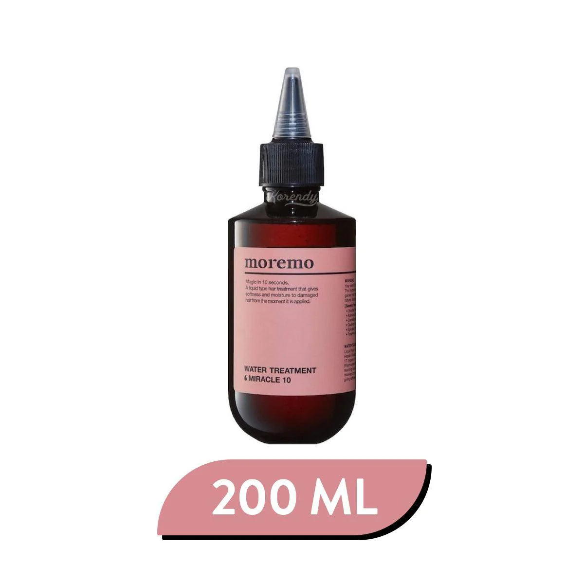 Moremo - Water Treatment Miracle 10 (Hızlı Saç Onarıcı Sıvı Protein Serumu) - Image 3