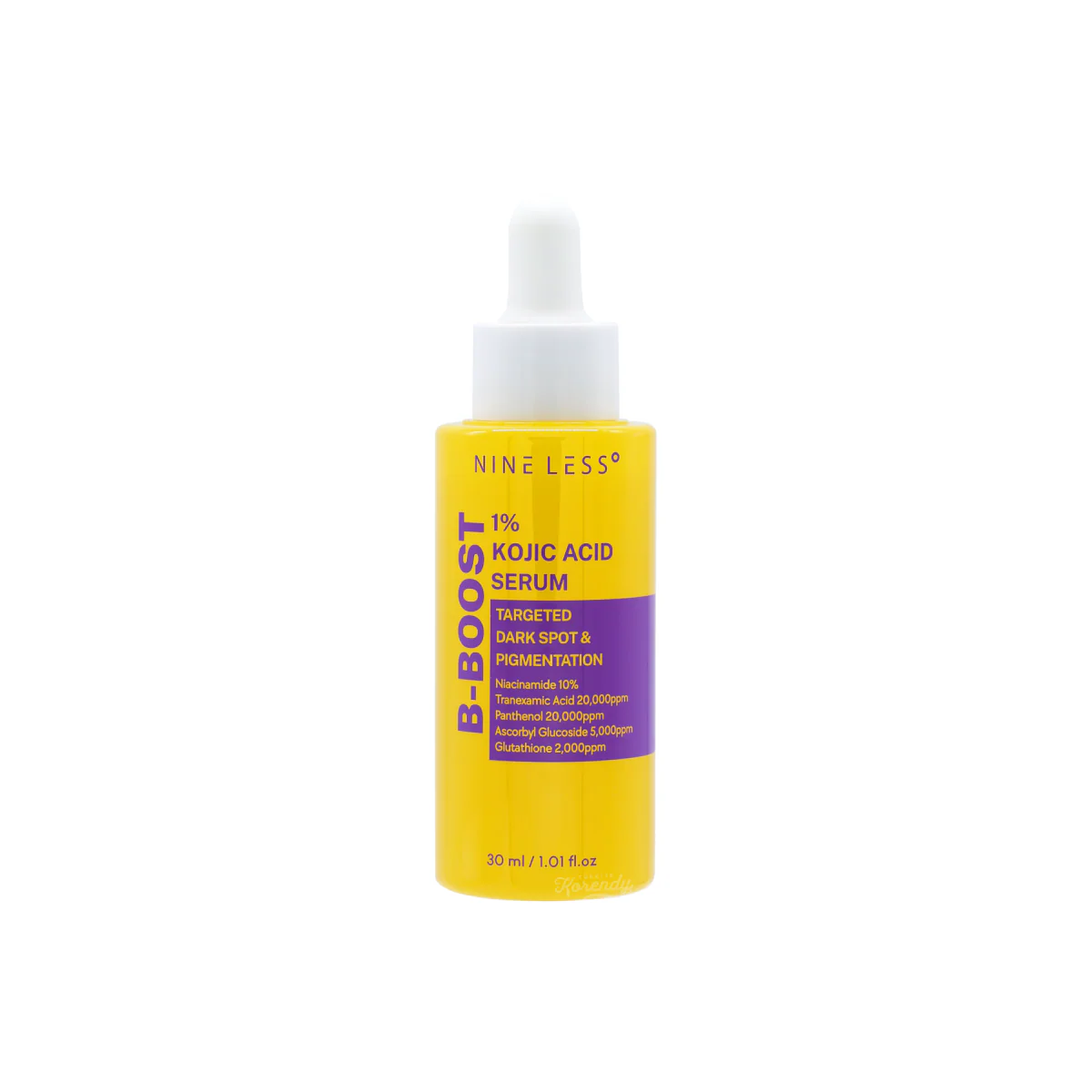 Nineless - B Boost 1% Kojic Acid Serum (Koyu Leke ve Geniş Gözenek Karşıtı Kojik Asitli %10 Niacinamide Serumu) 30ml - Image 2