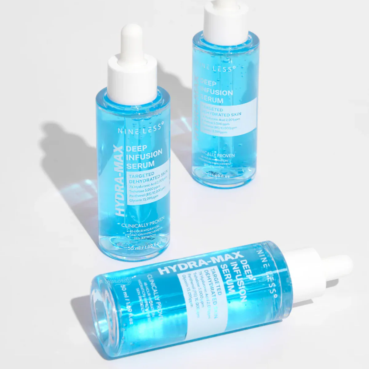 Nineless -  Hydra Max Deep Infusion Serum (Yoğun Nemlendirici ve Besleyici 7 Farklı Hyaluronik Asitli Serum) 50ml - Image 3