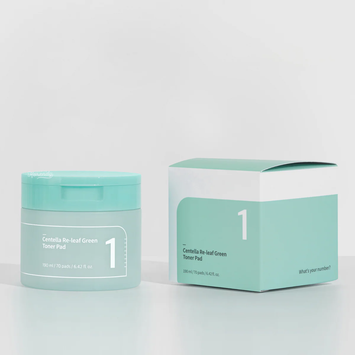 Numbuzin - No.1 Centella Re Leaf Green Toner Pad (Çift Taraflı Stres ve Pürüz Bakım Pedi) 190ml - Image 3