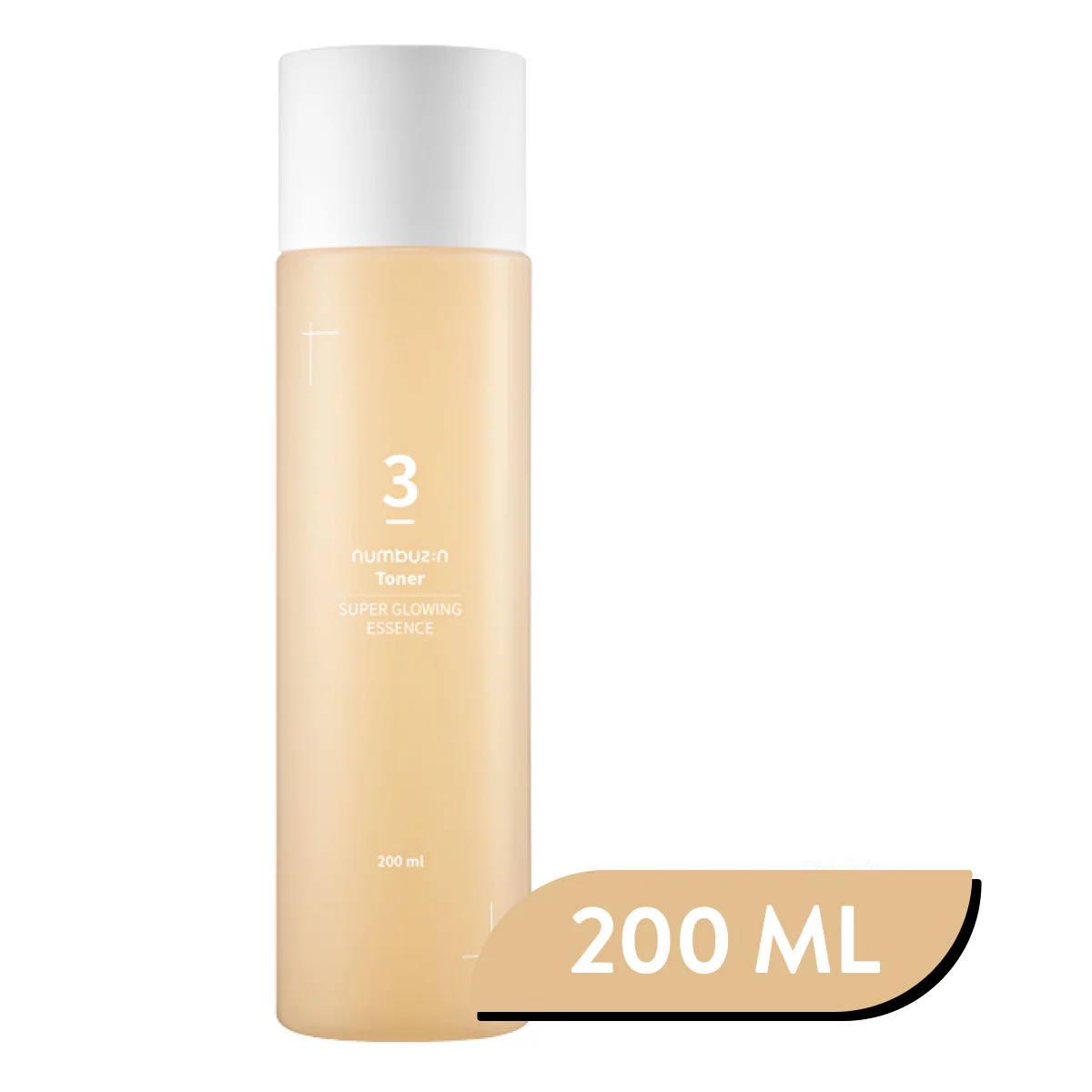 Numbuzin - No.3 Super Glowing Essence Toner (Parlatıcı Besleyici Fermente Özlü Esans Tonik - Image 3