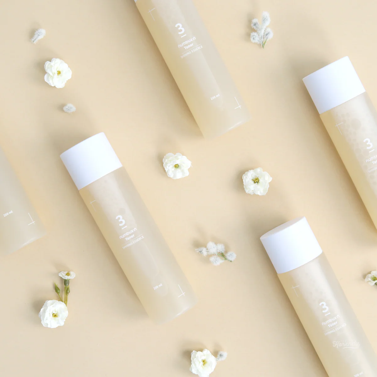 Numbuzin - No.3 Super Glowing Essence Toner (Parlatıcı Besleyici Fermente Özlü Esans Tonik - Image 5