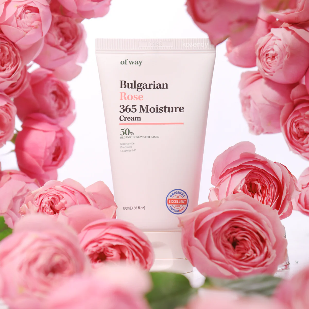 Of Way - Bulgarian Rose 365 Moisture Cream (Parlatıcı ve Kırışıklık Önleyici %50 Organik Gül Sulu Nemlendirici Krem) 100ml - Image 3