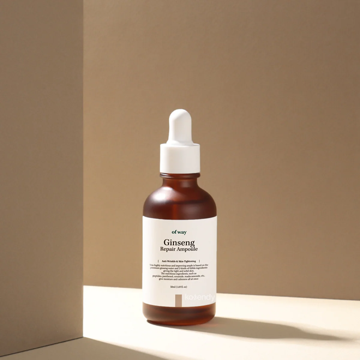Of Way - Ginseng Repair Ampoule (Kırışıklık Önleyici Esneklik Koruyucu 5 Çeşit Ginsengli Ampul) 50ml - Image 3