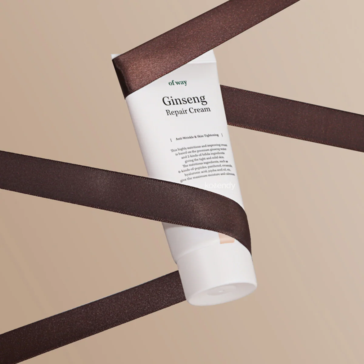 Of Way - Ginseng Repair Cream (Kırışıklık Önleyici Esneklik Koruyucu 5 Çeşit Ginsengli Krem) 80ml - Image 3