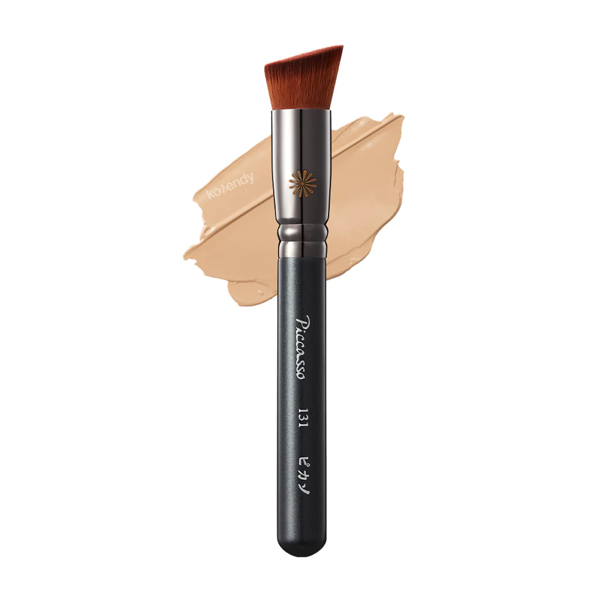 Piccasso - 131 Foundation Brush (Düz ve Doğal Görünüm İçin Açılı Fondöten Fırçası) - Image 2