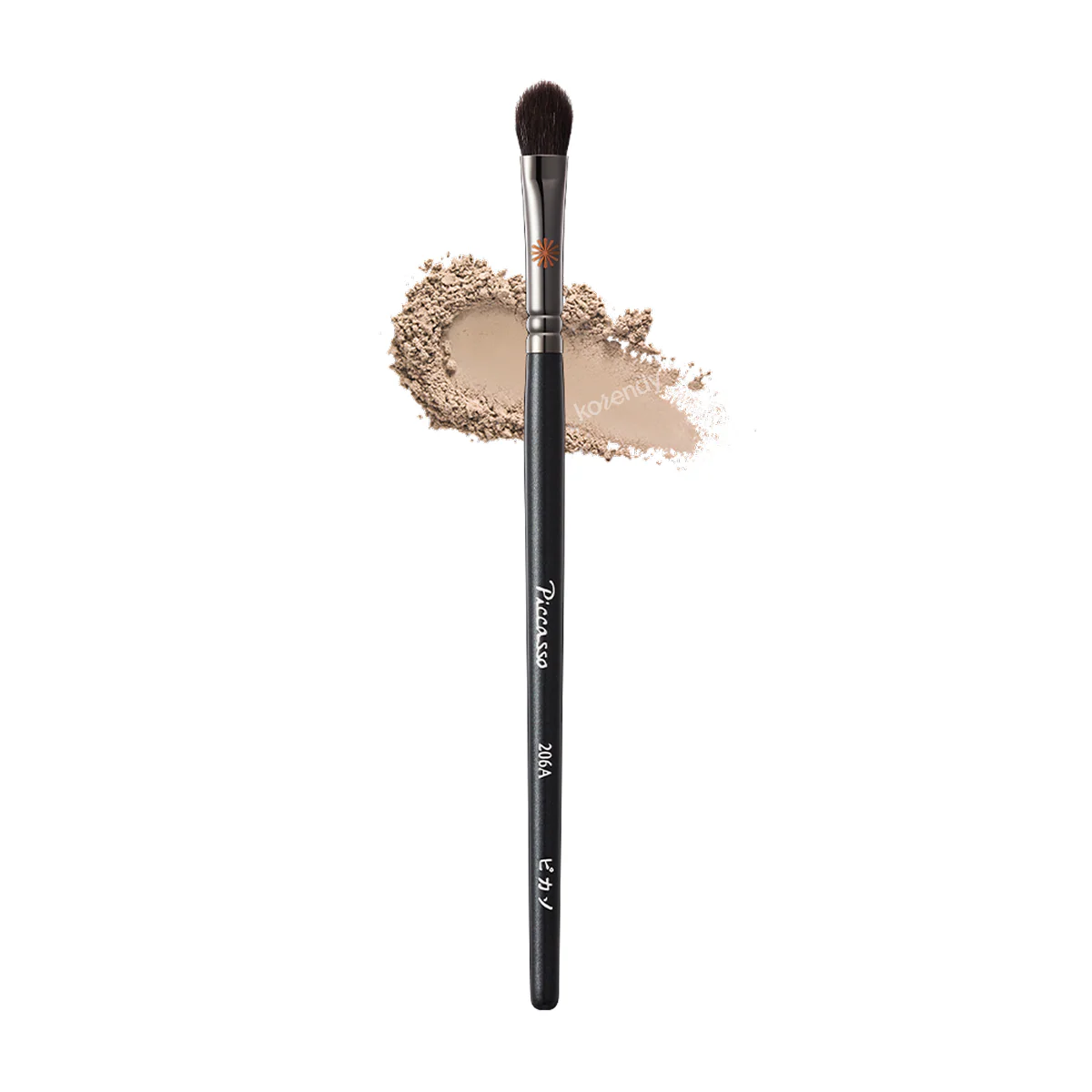 Piccasso - 206A Eyeshadow Brush (Topaklanma Yapmayan Göz Farı Uygulaması İçin Profesyonel Fırça) - Image 2