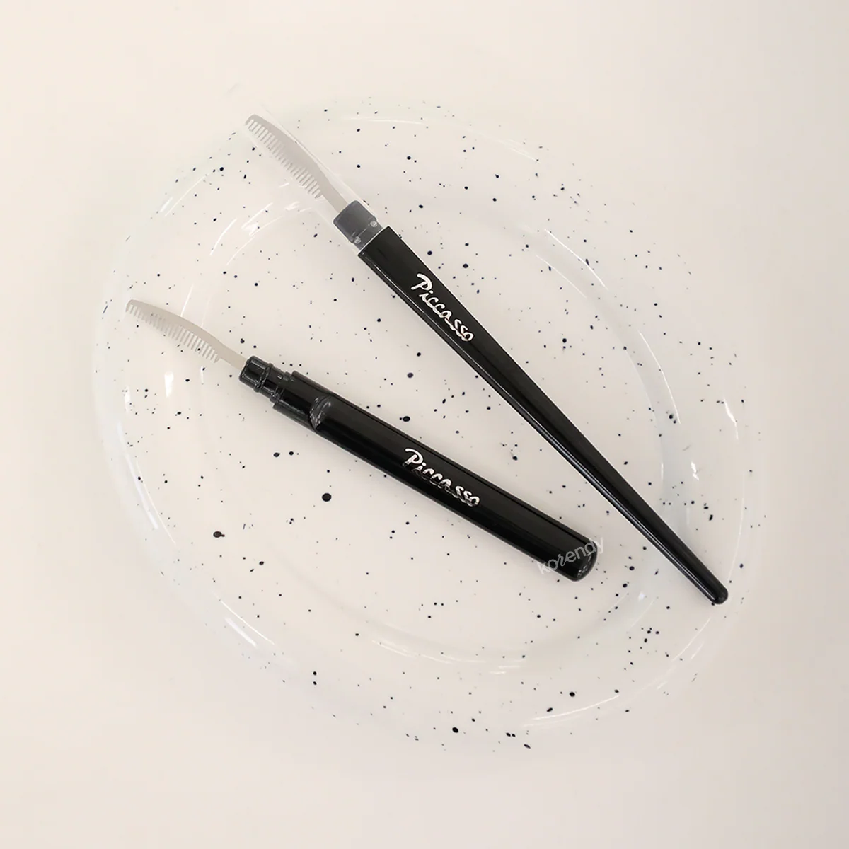 Piccasso - Eyelash Comb (Short / Long) (Topaklanma Karşıtı Kirpik ve Kaş Tarağı - Kısa & Uzun Sap Seçenekli) - Image 2