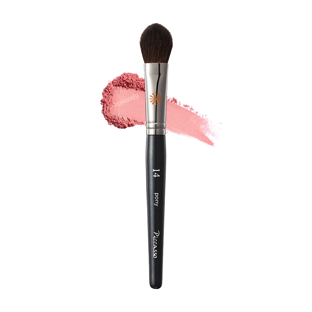 Piccasso - PONY14 MINI Blusher Brush (Doğal ve Nazik Allık Uygulaması için Mini Pudra Fırçası) - Image 2