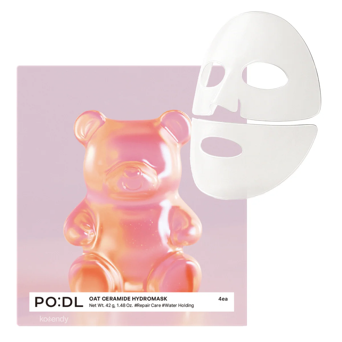 PO:DL - Oat Ceramide HydroMask (Bariyer Koruyucu ve Besleyici 4 Çeşit Seramidli Hidrojel Maske) 4lü