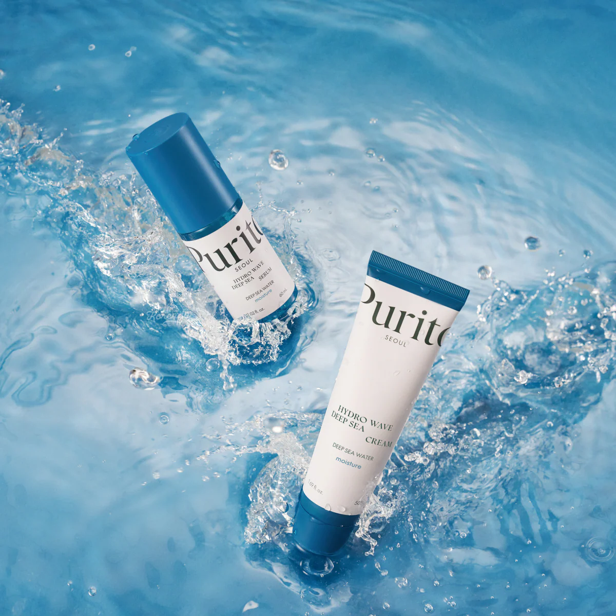 Purito - Hydro Wave Deep Sea Serum (Yoğun Nemlendirici ve Stres Karşıtı Derin Deniz Serumu) 60ml - Image 3