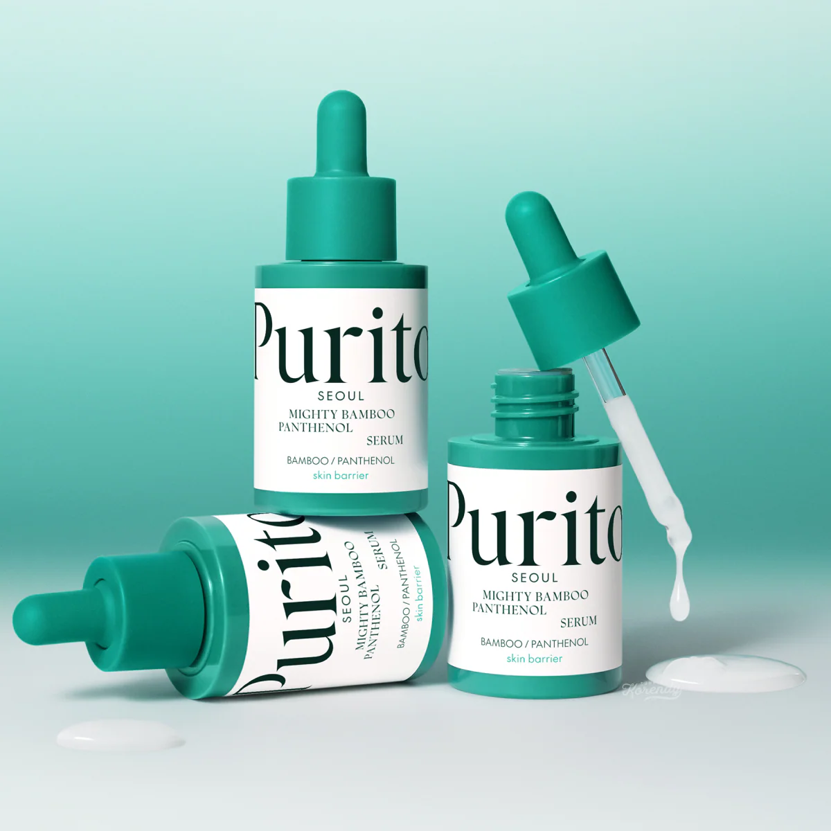 Purito - Mighty Bamboo Panthenol Serum (Bariyer Koruyucu ve Yoğun Nemlendirici %13 Pantenollü Bambu Serumu) 30ml - Image 3