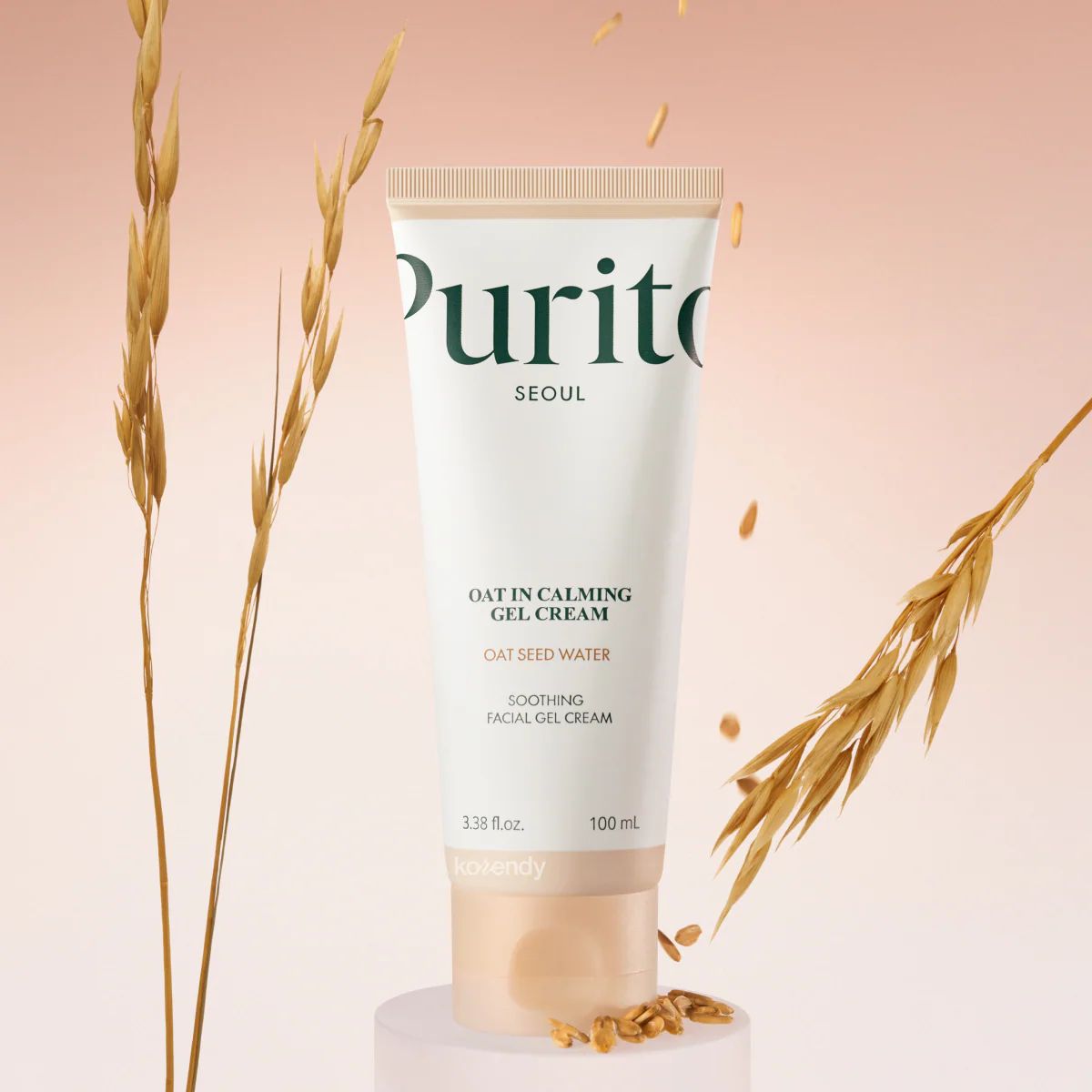 Purito - Oat in Calming Gel Cream (Besleyici ve Yağlandırmadan Nemlendirici Yulaf Tohumu Sulu Jel Krem) 100ml - Image 3