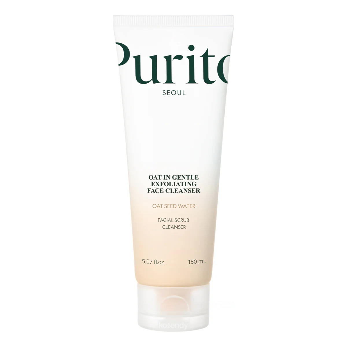 Purito - Oat in Gentle Exfoliating Face Cleanser (Ölü Deri Giderici Geniş Gözenek Önleyici Yulaflı 2'si 1 Arada Maske ve Temizleyici) 150ml - Image 2