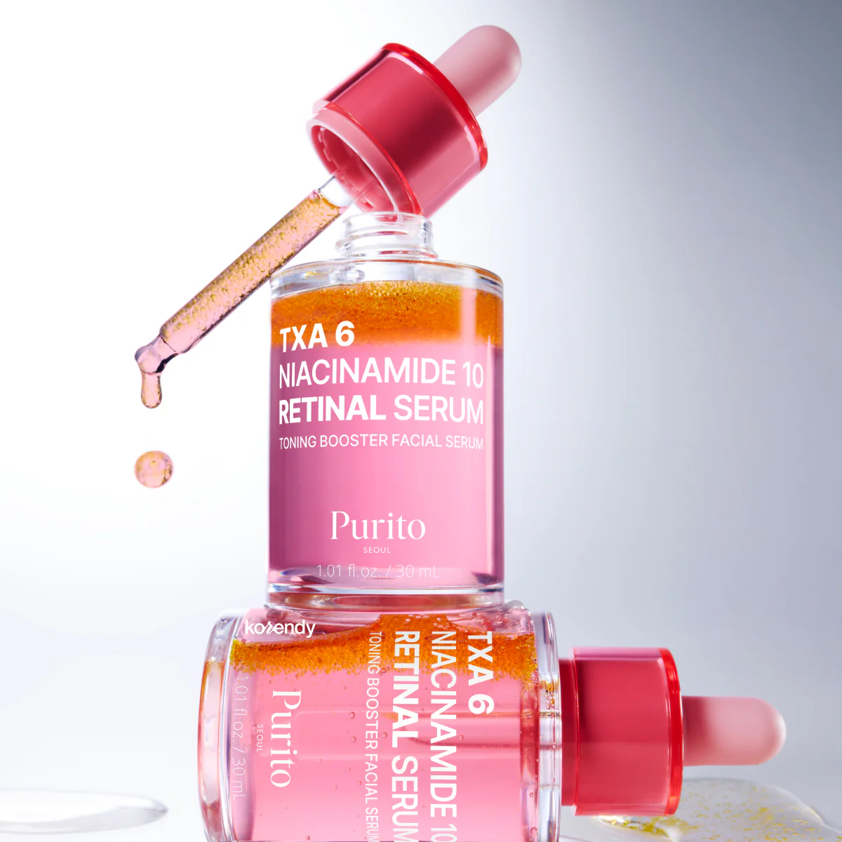 Purito - TXA 6 Niacinamide 10 Retinal Serum (Koyu Leke Önleyici %6 Traneksamik Asit ve Kapsüllü Retinal İçeren Parlatıcı Serum) 30ml - Image 3