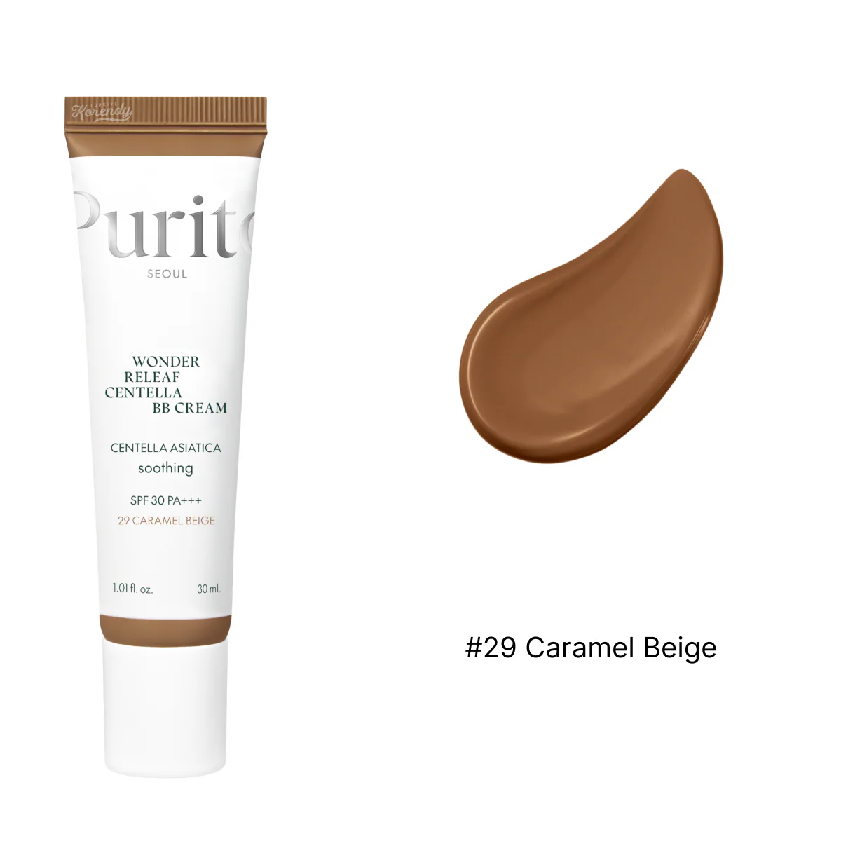 Purito - Wonder Releaf Centella BB Cream SPF30 PA+++ (Yüksek Örtücü Besleyici Centella Özlü BB Krem) 30ml - Image 7