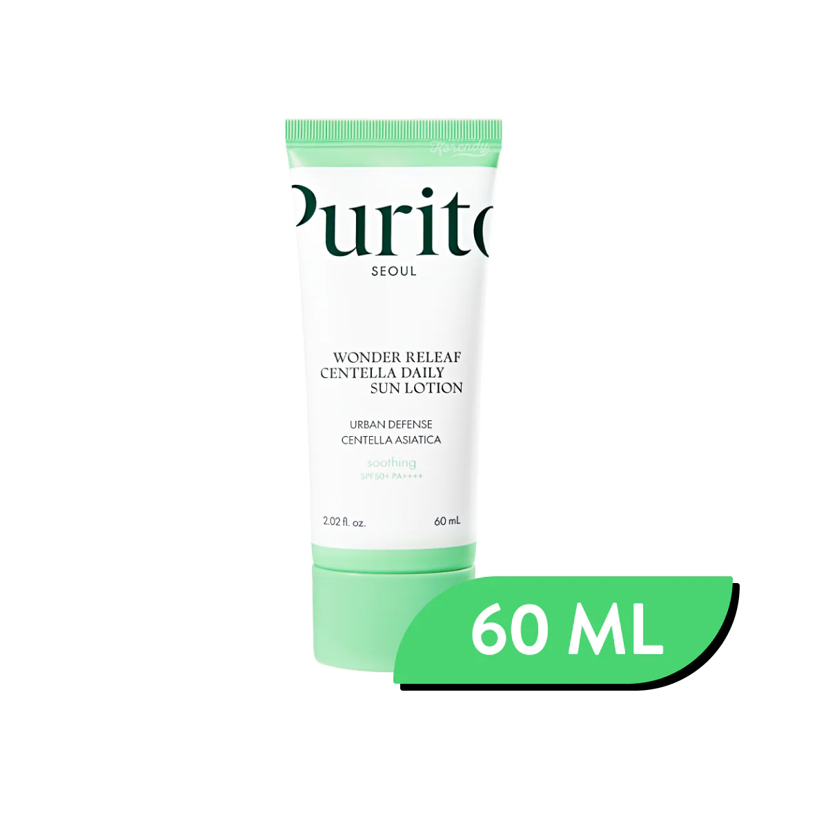 Purito - Wonder Releaf Centella Daily Sun Lotion SPF50+ PA++++ (Kokusuz Serinletici Hafif Güneş Losyonu) - Image 2