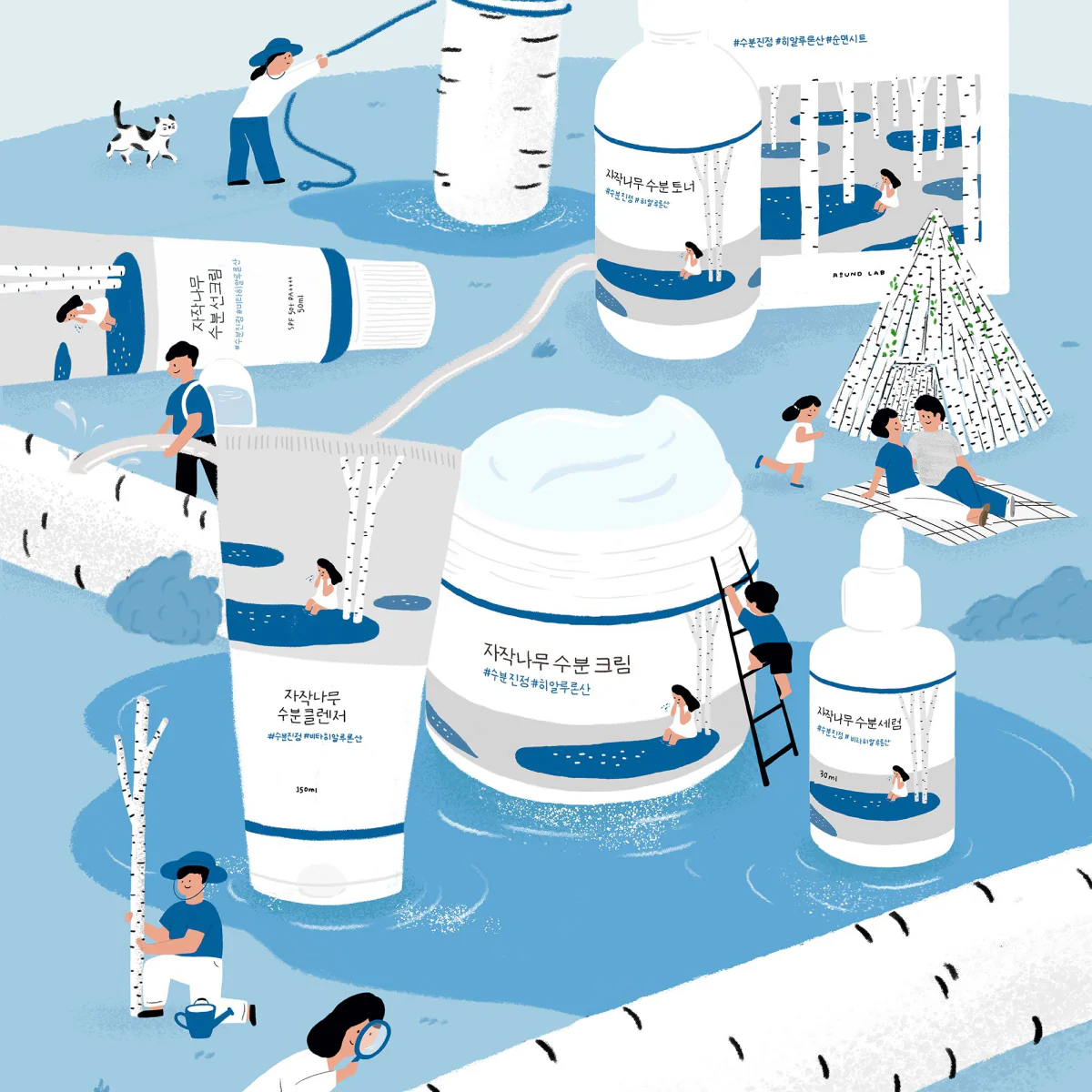 Round Lab - Birch Juice Moisturizing Toner (Nemlendirici ve Canlandırıcı Huş Özlü Tonik) 300ml - Image 4