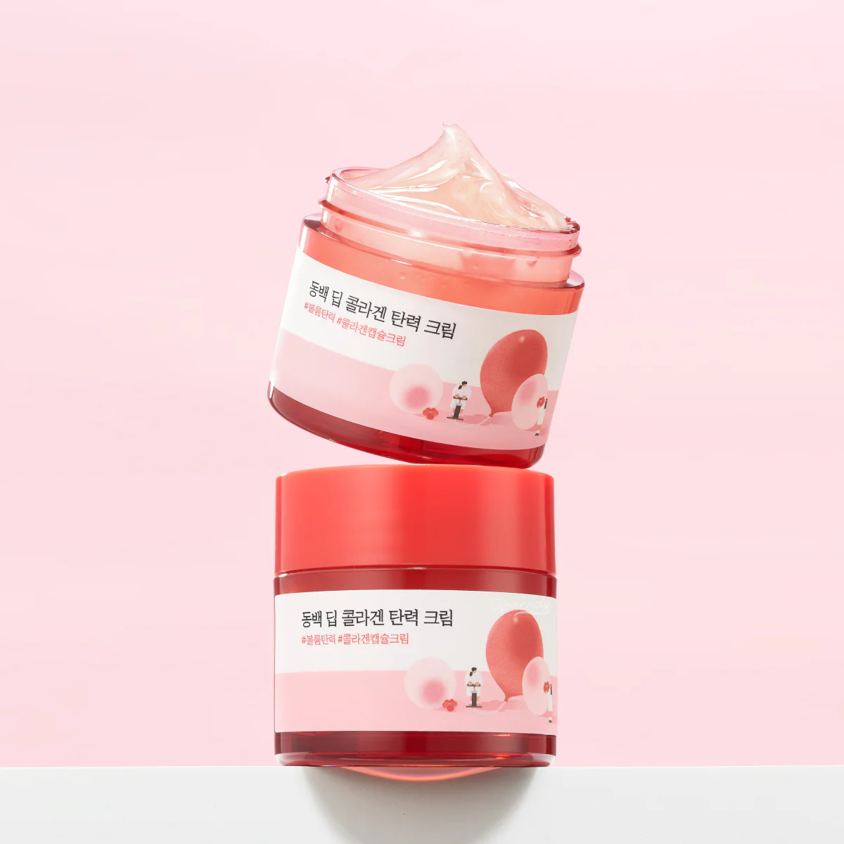 Round Lab - Camellia Deep Collagen Firming Cream (Esneklik Koruyucu ve Kırışıklık & Geniş Gözenek Önleyici Kolajenli Krem) 50ml - Image 3
