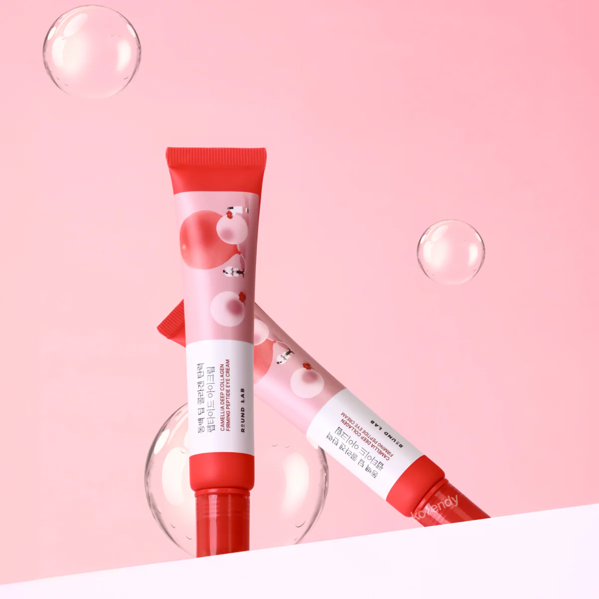 Round Lab - Camellia Deep Collagen Firming Peptide Eye Cream (Soğuk Masaj Etkili Üçlü Bilye Başlıklı Kamelya, Kolajen ve Peptitli Göz Kremi) 30ml - Image 3