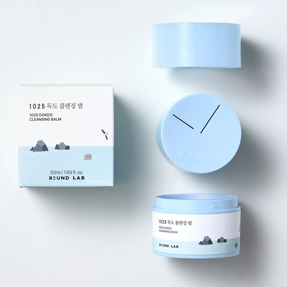 Round Lab - Dokdo Cleansing Balm (Geniş Gözenek Karşıtı Nemlendirici Deniz Sulu Temizlik Balmı) - Image 3