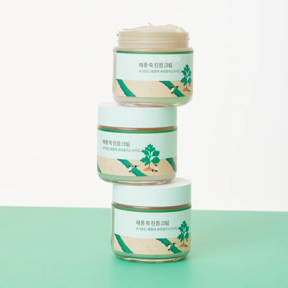 Round Lab - Mugwort Calming Cream (Nem ve Hidrasyon Yükselten Kızarıklık Karşıtı Mugwortlu Krem) 80ml - Image 3