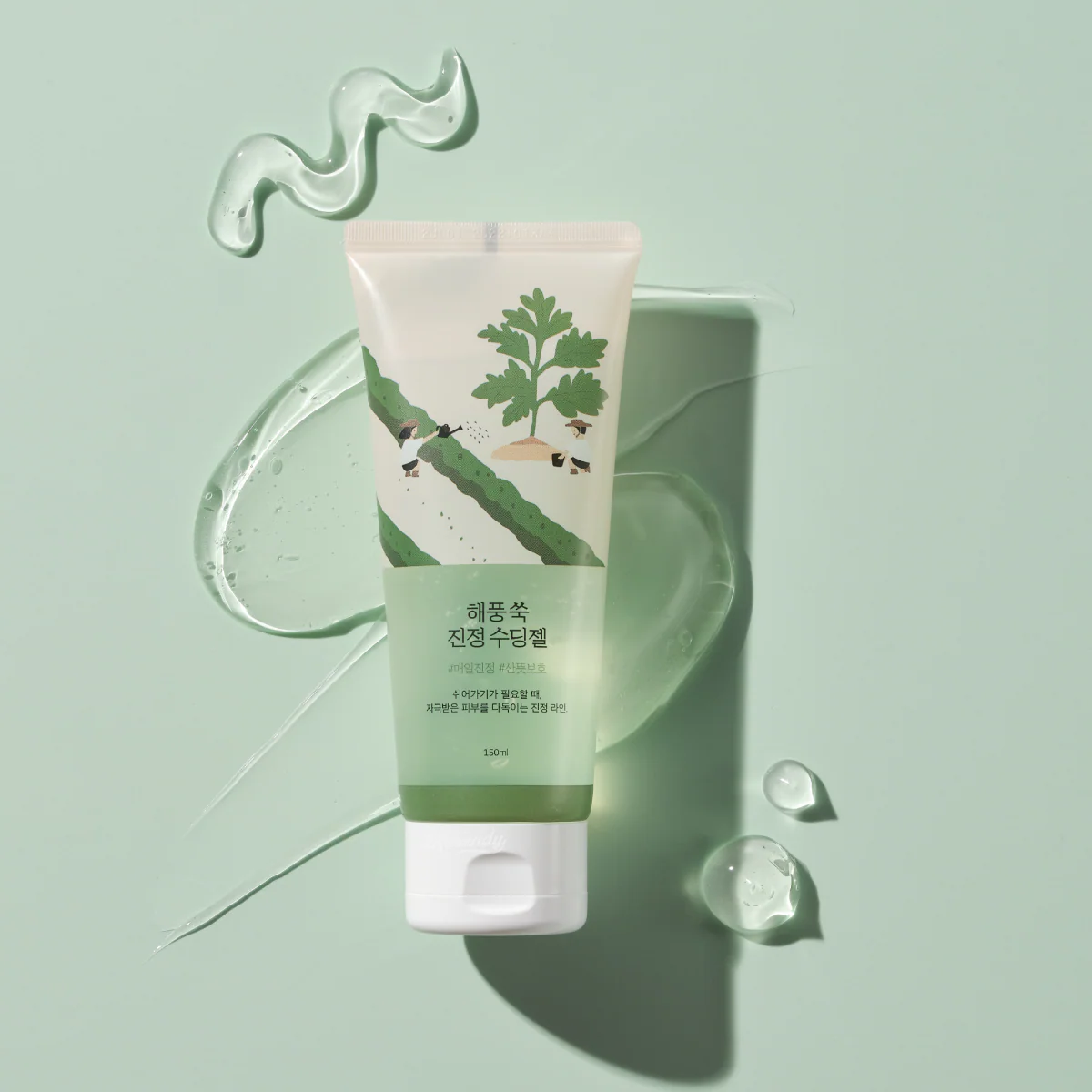 Round Lab - Mugwort Calming Soothing Gel (Kızarıklık ve Gözenekler için Mugwortlu Nemlendirici Jel) 150ml - Image 2