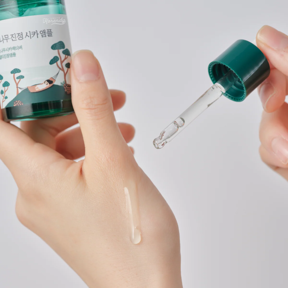 Round Lab - Pine Calming Cica Ampoule (Bariyer Koruyucu ve Kızarıklık Karşıtı Centella Ampul) 30ml - Image 2