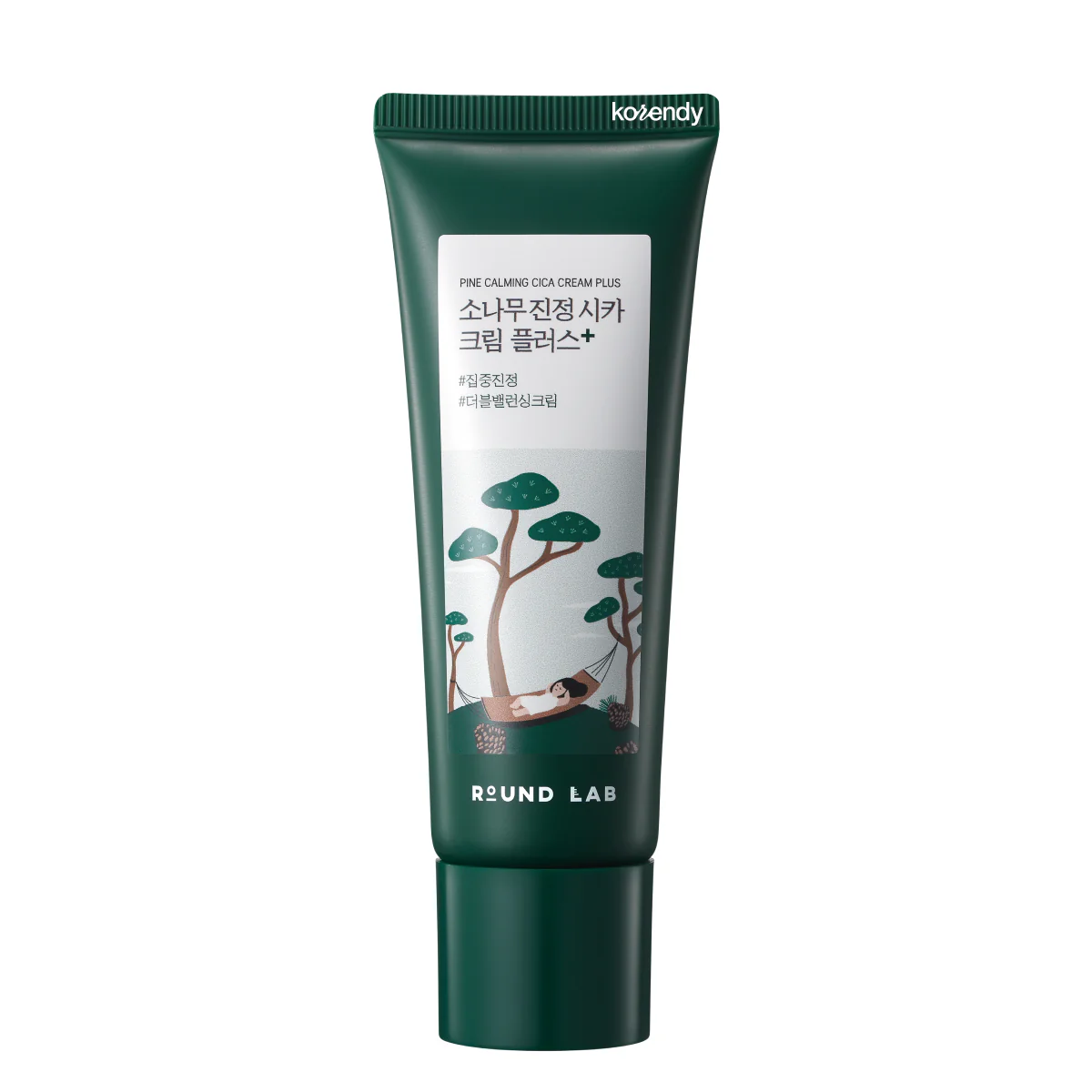 Round Lab - Pine Calming Cica Cream Plus (Cilt Stresi Karşıtı, Sebum Dengeleyen ve Cilt Sorunlarını Hedefleyen Çam Cica Kompleksli Çift Dokulu Krem ) 60ml - Image 2