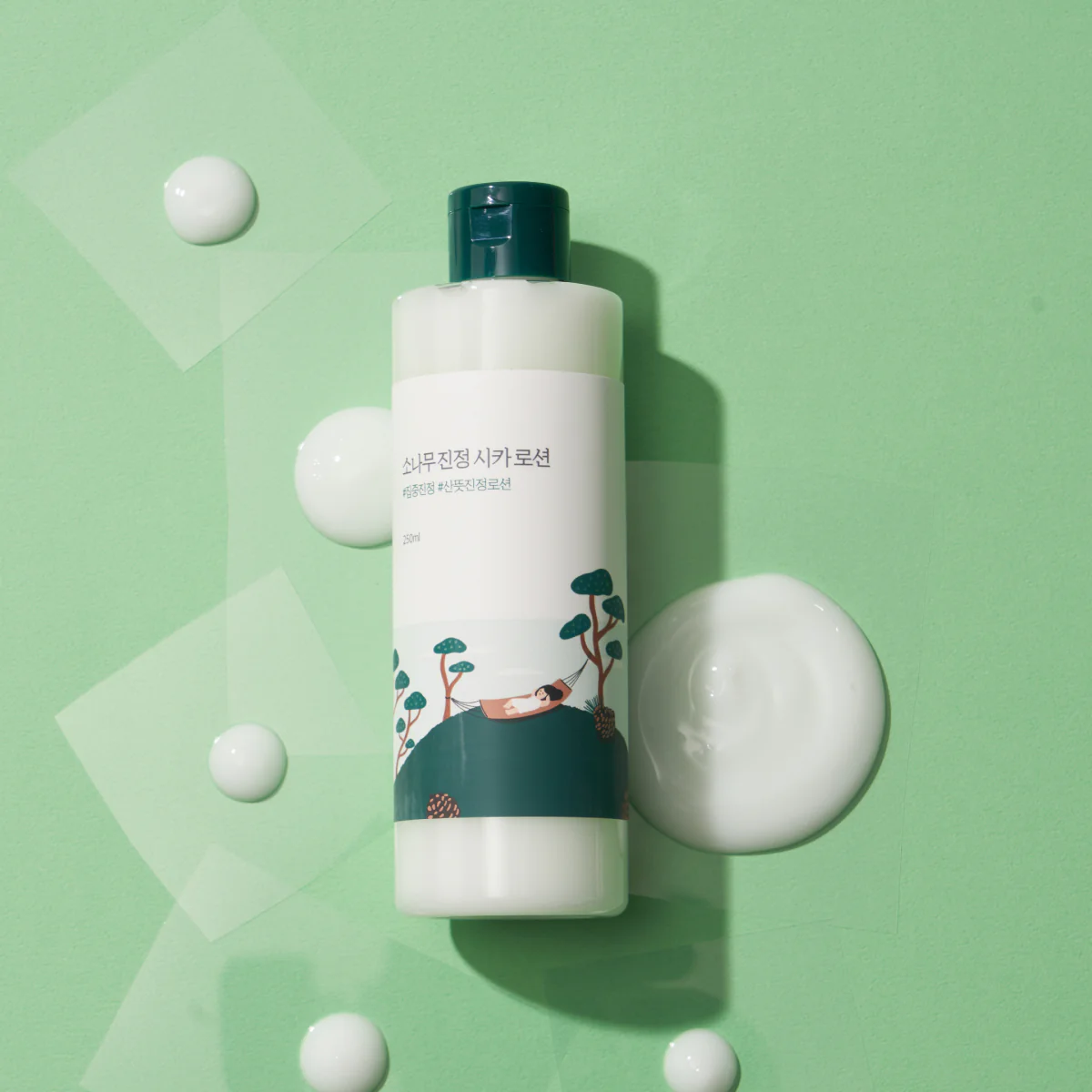 Round Lab - Pine Calming Cica Lotion (Bariyer Koruyucu ve Stres Karşıtı Çam Özlü Cica Losyonu) 250ml - Image 2