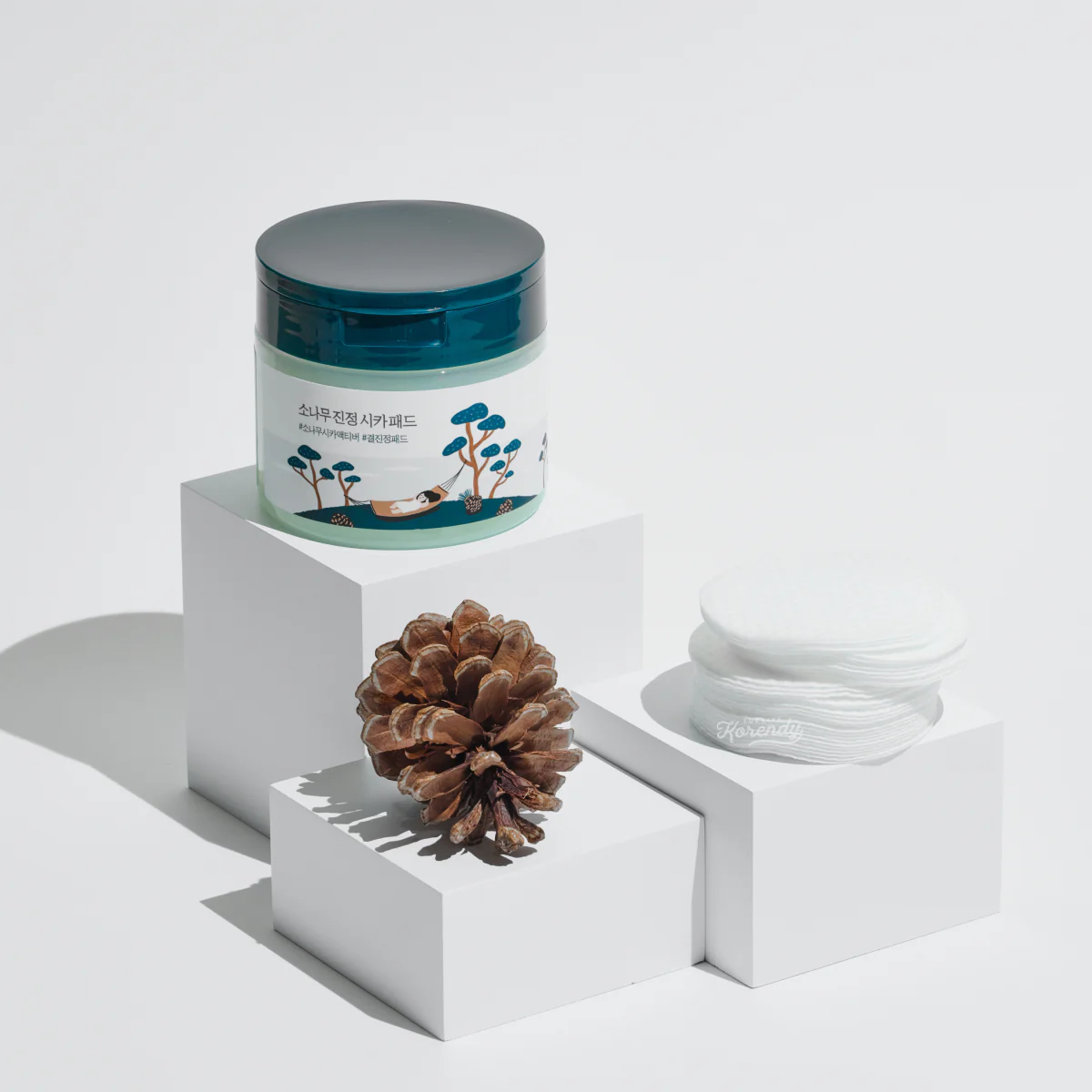 Round Lab - Pine Calming Cica Pad (Serinletici ve Geniş Gözenek Karşıtı Çam Özlü Cica Bakım Pedi) - Image 3