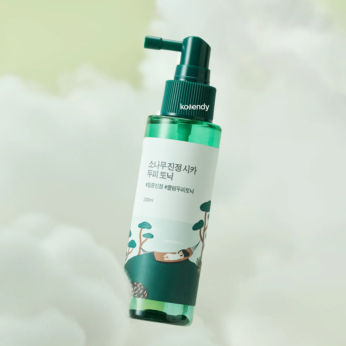 Round Lab - Pine Calming Cica Scalp Tonic (Anında Ferahlatan & Yağlanmayı Dengeleyen ACZERO™ ve Çam Cica İçerikli Saç Dökülmesi Karşıtı Tonik) 100ml - Image 3