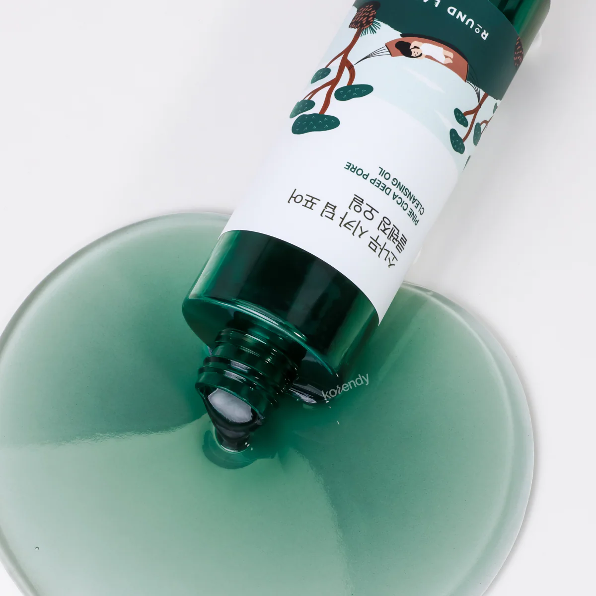 Round Lab - Pine Cica Deep Pore Cleansing Oil (Gözenek ve Siyah Nokta Önleyici Çam Cica & Aktif Kömürlü Temizleme Yağı) 200ml - Image 2