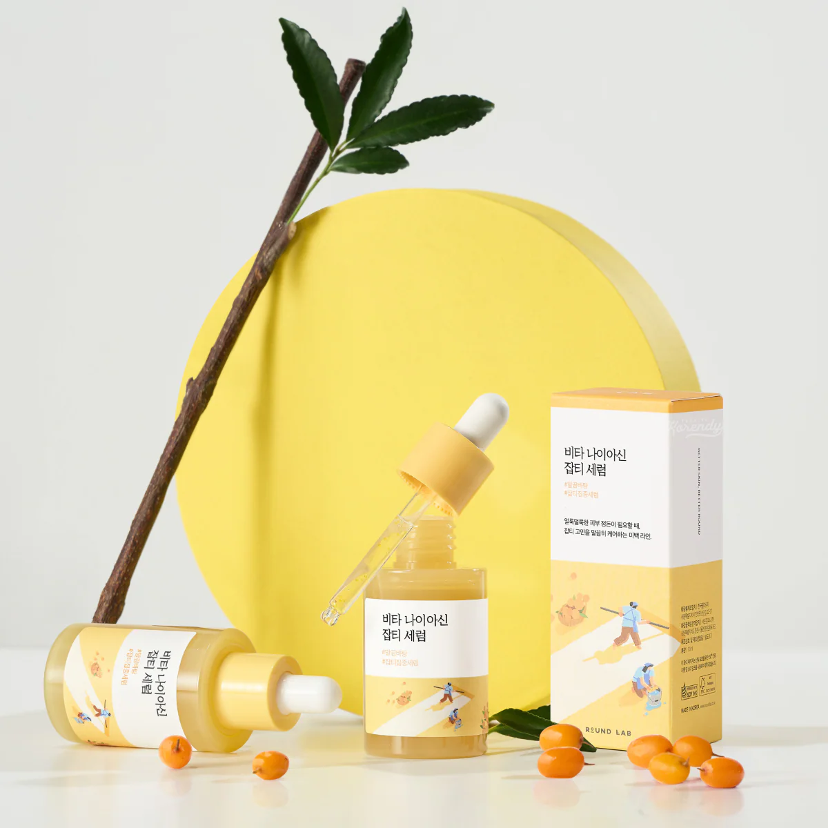 Round Lab - Vita Niacinamide Dark Spot SERUM (Koyu Leke Karşıtı Parlatıcı Vitamin Serumu) 30ml - Image 3