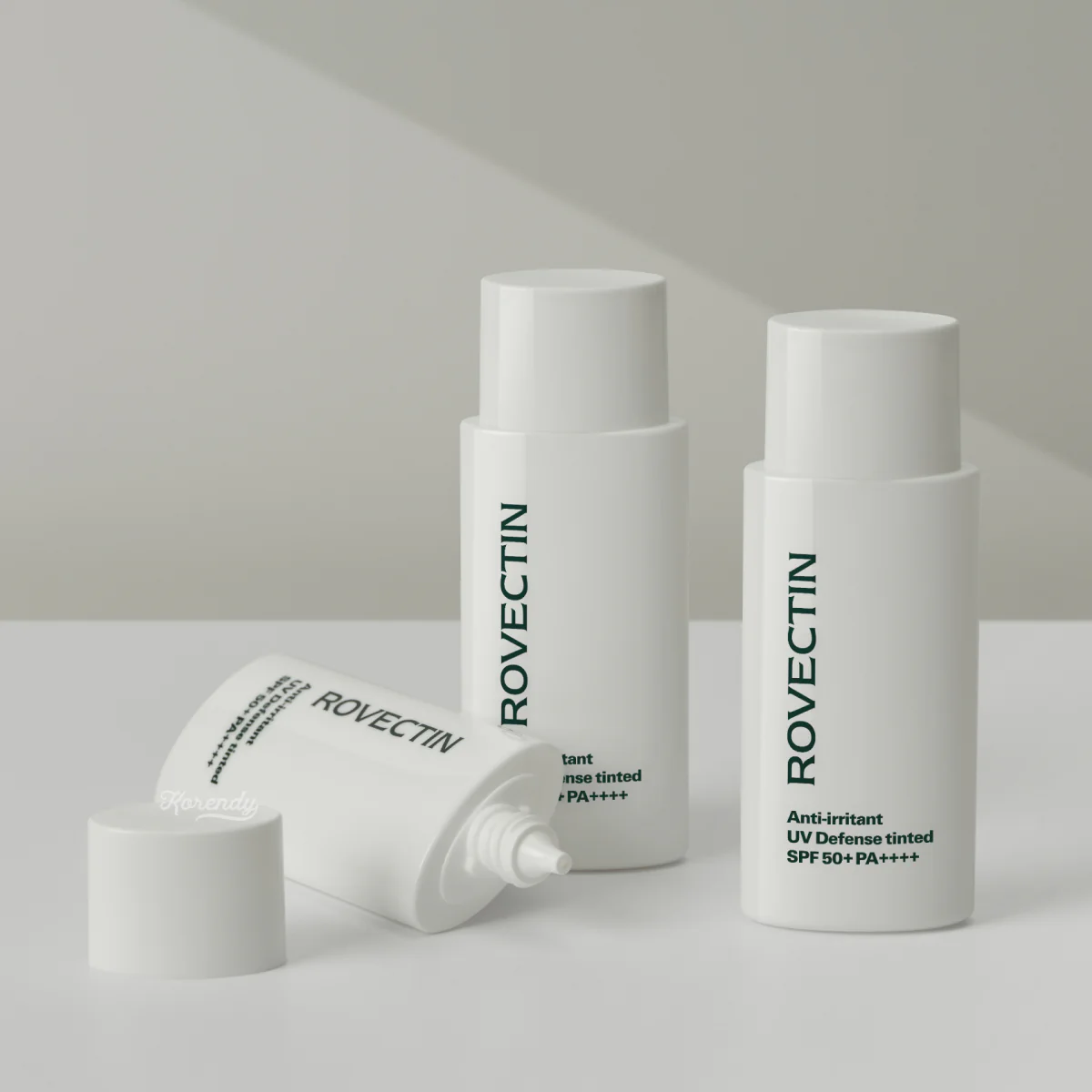 Rovectin - Anti Irritant UV Defense Tinted SPF 50+ PA+++ (Doğal Renk Eşitleyici Mineral Güneş Koruyucu) 50ml - Image 3