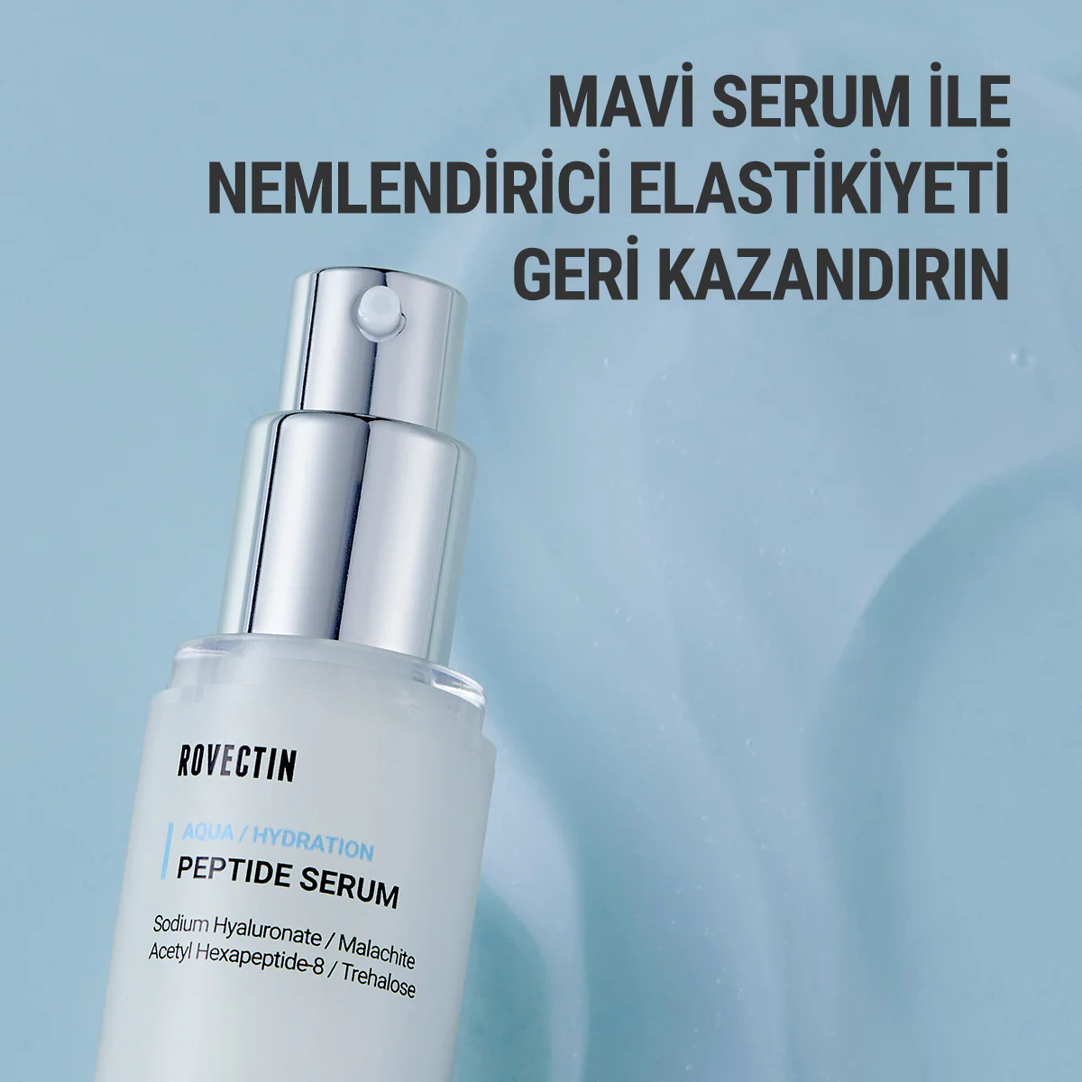 Rovectin - Aqua Peptide Serum (Botoks Etkili Yaşlanma Karşıtı Yoğun Nemlendirici Serum) 30ml - Image 4