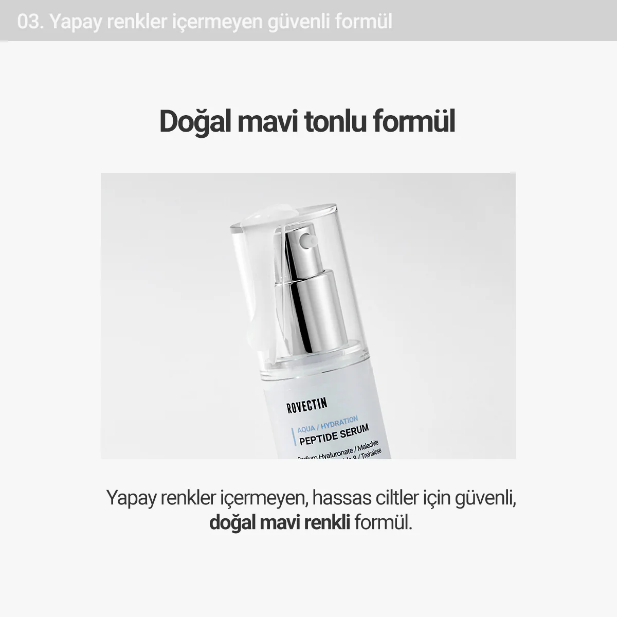 Rovectin - Aqua Peptide Serum (Botoks Etkili Yaşlanma Karşıtı Yoğun Nemlendirici Serum) 30ml - Image 7
